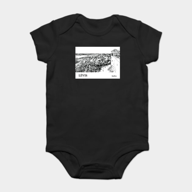 Levis Quebec Baby Bodysuit by Lakeric